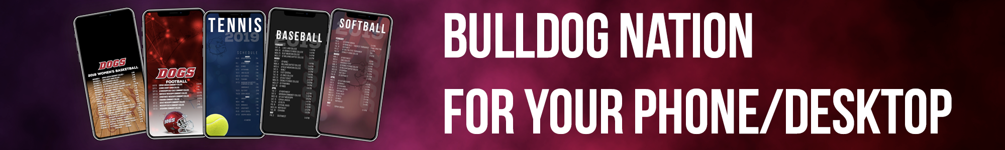 Desktop and Mobile Banners