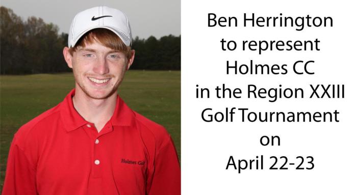 Herrington finishes tied for 14th and heads to Region XXIII Tournament