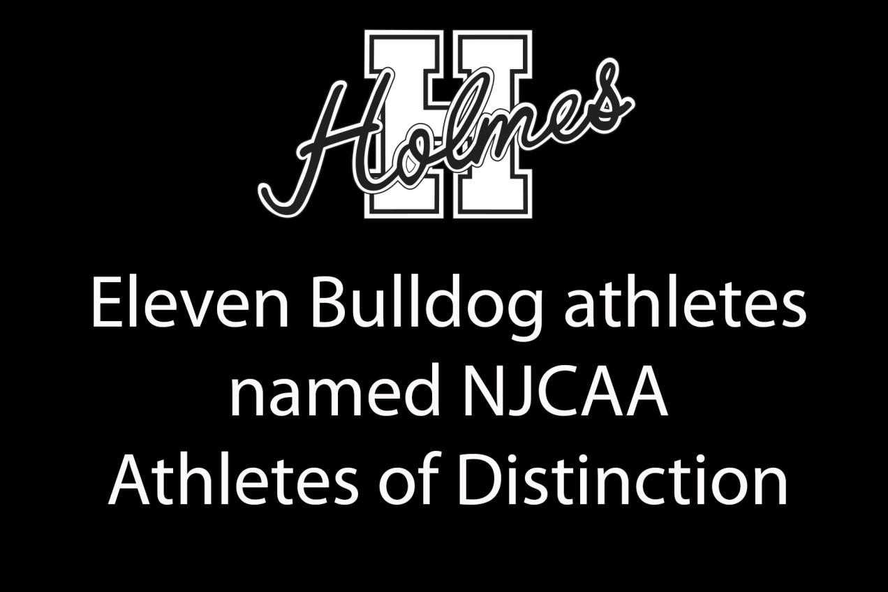 Eleven Bulldog athletes recognized by the NJCAA